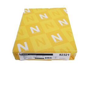 Neenah Exact Vellum Bristol Cardstock 67lb Blue 250 Sheets 8.5x11 Crafts